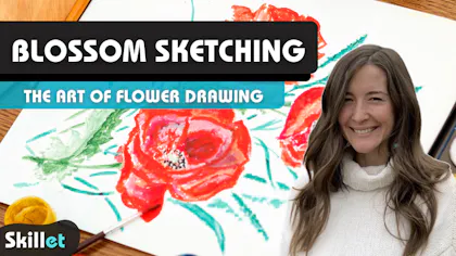 Blossom Sketching: The Art of Flower Drawing