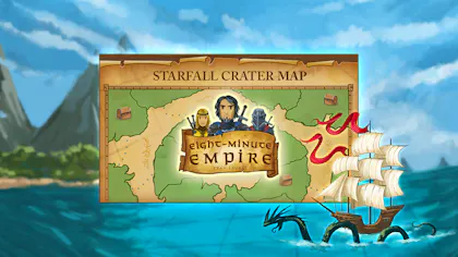 Product cover for Eight-Minute Empire: Starfall Crater Map - DLC