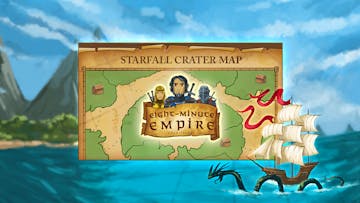 Eight-Minute Empire: Starfall Crater Map