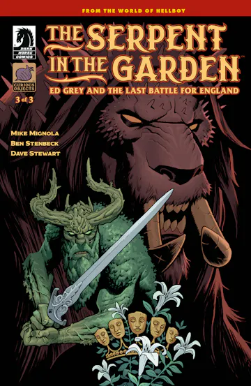 Product cover for The Serpent in the Garden: Ed Grey and the Last Battle for England #3