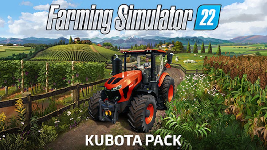 Product cover for Farming Simulator 22 - Kubota Pack