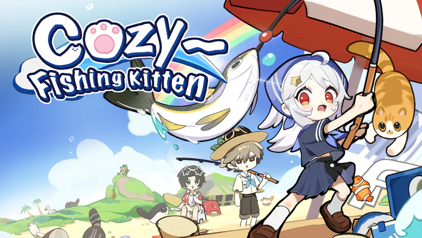 Product cover for Cozy~Fishing Kitten