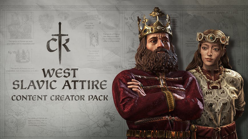 Product cover for Crusader Kings III Content Creator Pack: West Slavic Attire