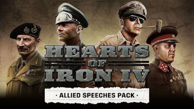 Hearts of Iron IV: Allied Speeches Pack | PC Mac Linux Steam ...