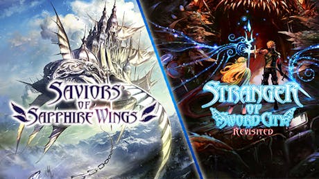 Product cover for Saviors of Sapphire Wings / Stranger of Sword City Revisited