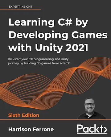 Product cover for Learning C# by Developing Games with Unity 2021 - Sixth Edition