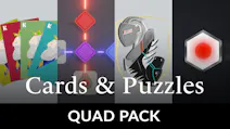 Product cover for Cards & Puzzles Quad Pack