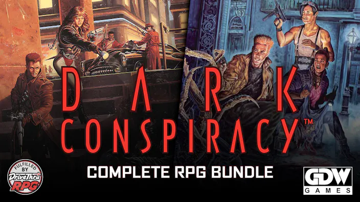 Product cover for Dark Conspiracy Complete RPG Bundle