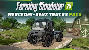 Product cover for Farming Simulator 25 - Mercedes-Benz Trucks Pack - DLC