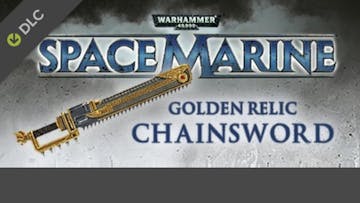 Warhammer 40,000: Space Marine Golden Relic Chainsword