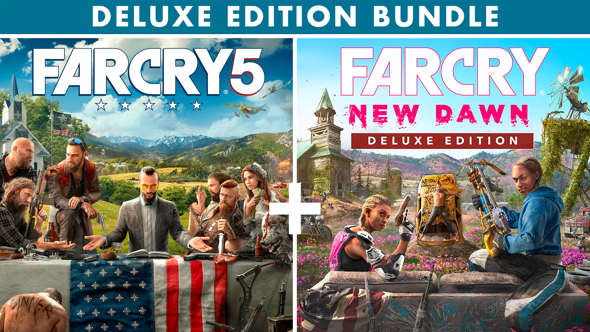 Far Cry® 5 + Far Cry® New Dawn Deluxe Edition Bundle | PC UPlay Game ...