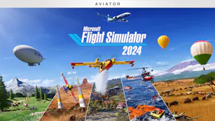 Product cover for Microsoft Flight Simulator 2024 - Aviator Edition