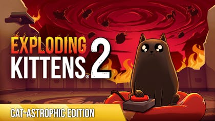 Product cover for Exploding Kittens 2 - Cat-Astrophic Edition