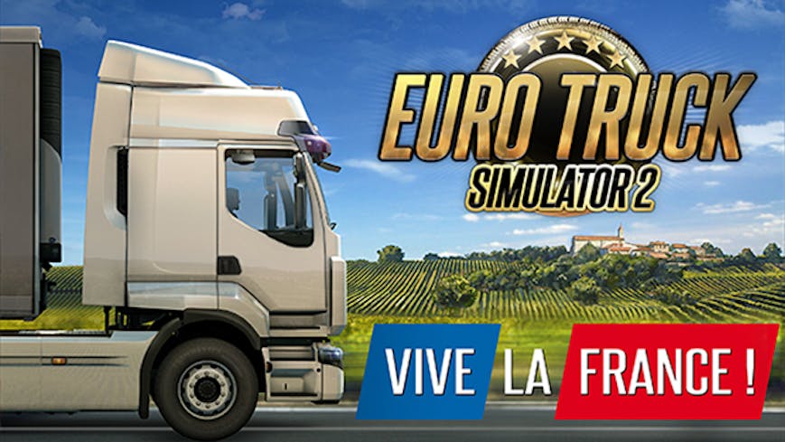 Euro Truck Simulator 2 Vive la France DLC PC Game Steam Key Region Free