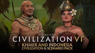 Product cover for Sid Meier's Civilization® VI: Khmer and Indonesia Civilization & Scenario Pack - DLC