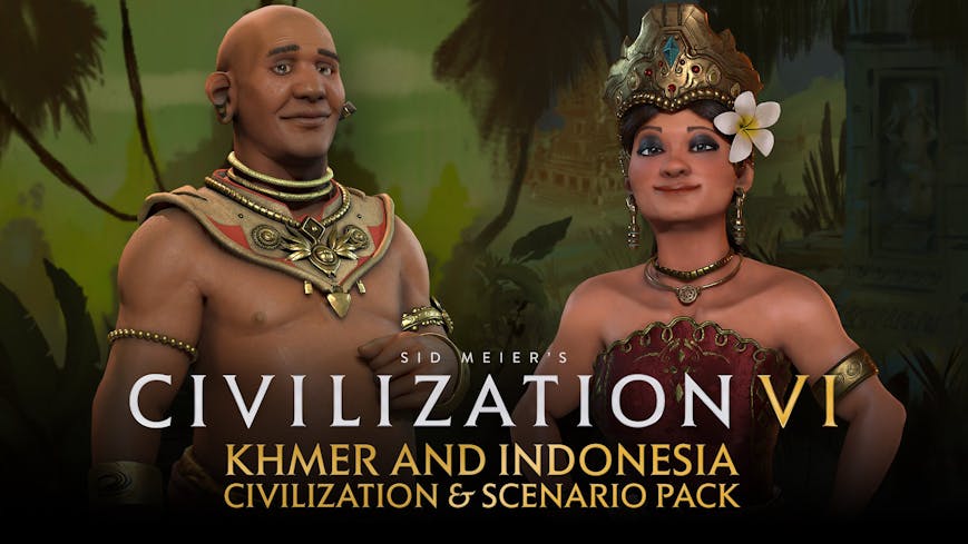 Product cover for Sid Meier's Civilization® VI: Khmer and Indonesia Civilization & Scenario Pack