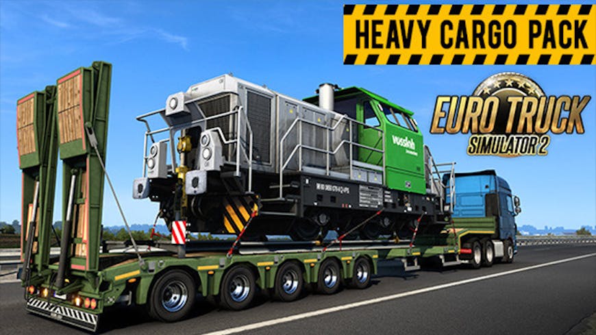 Euro Truck Simulator 2 - Heavy Cargo Pack | PC Mac Linux Steam.