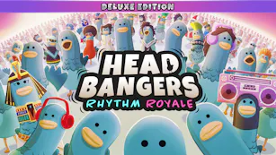 Product cover for Headbangers: Rhythm Royale - Deluxe Edition
