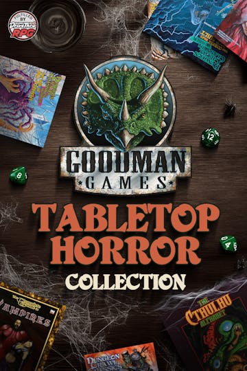Product cover for Goodman Games Tabletop Horror Collection