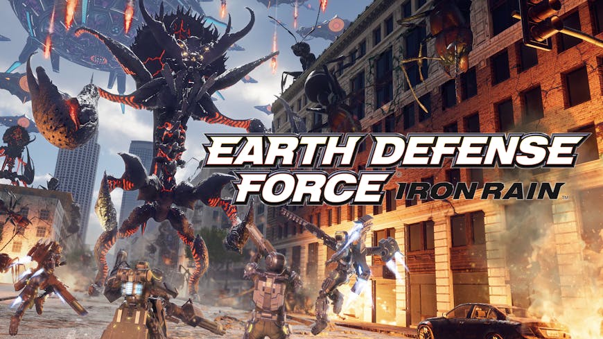 Product cover for EARTH DEFENSE FORCE: IRON RAIN