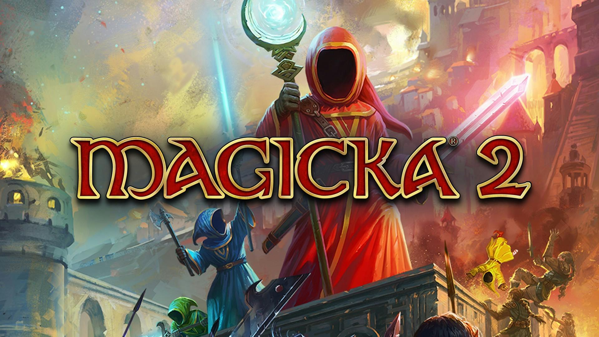 Magicka freetp. Магика 2. Magicka 2 - Deluxe Edition. Magicka обложка. Magicka 2 обложка.