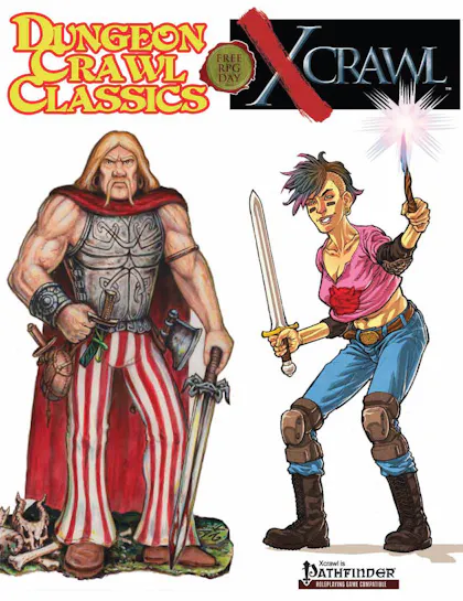 Dungeon Crawl Classics/Xcrawl Free RPG Day 2013