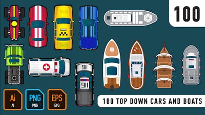 100 Top Down Cars And Boats
