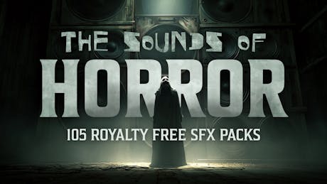 Product cover for The Sounds of Horror - 105 Royalty Free SFX/Music Packs