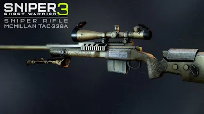 Product cover for Sniper Ghost Warrior 3 - Sniper Rifle McMillan TAC-338A DLC