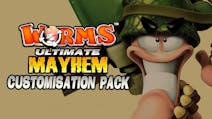Product cover for Worms Ultimate Mayhem - Customization Pack DLC
