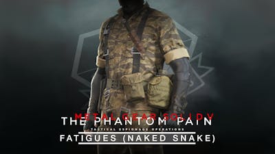 METAL GEAR SOLID V: THE PHANTOM PAIN - Fatigues (Naked Snake) - DLC