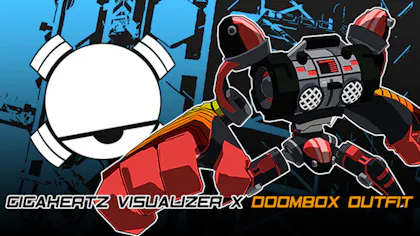 Product cover for Lethal League Blaze - Gigahertz Visualizer X outfit for Doombox - DLC