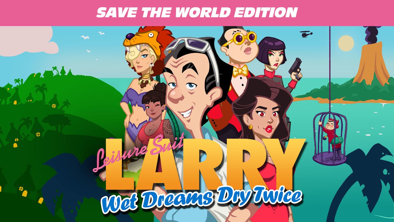 Product cover for Leisure Suit Larry – Wet Dreams Dry Twice - Save the World Edition