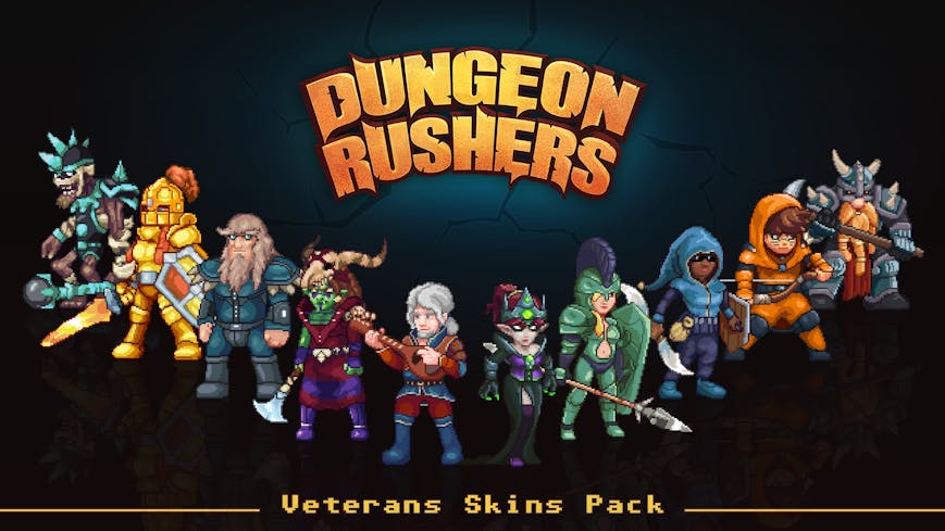 Product cover for Dungeon Rushers - Veterans Skins Pack DLC