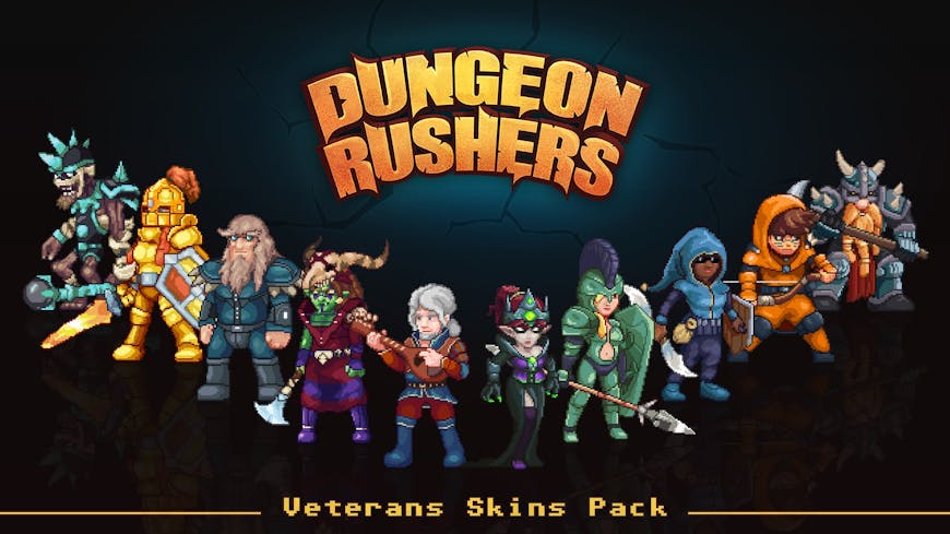 Product cover for Dungeon Rushers - Veterans Skins Pack DLC