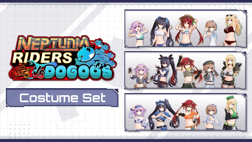 Neptunia Riders VS Dogoos - Costume Set