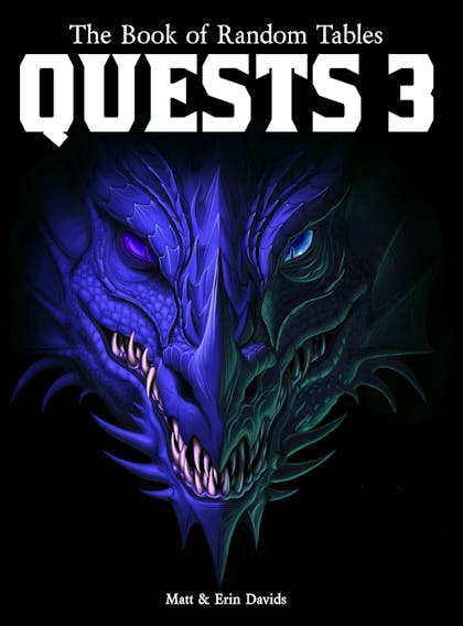 The Book of Random Tables: Quests 3