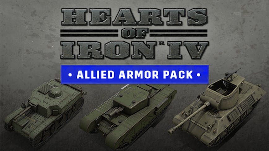 Hearts of Iron IV: Allied Armor Pack