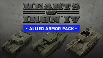 Hearts of Iron IV: Allied Armor Pack - DLC