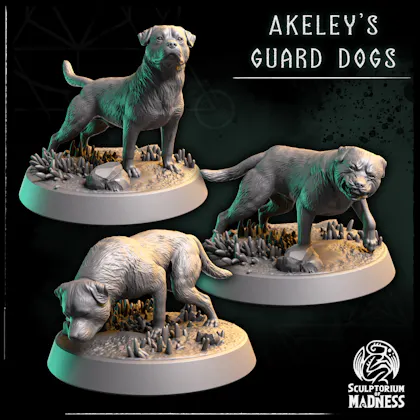 Guard Dogs - 3 poses