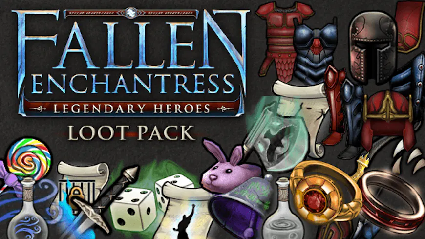 Product cover for Fallen Enchantress: Legendary Heroes - Loot Pack DLC