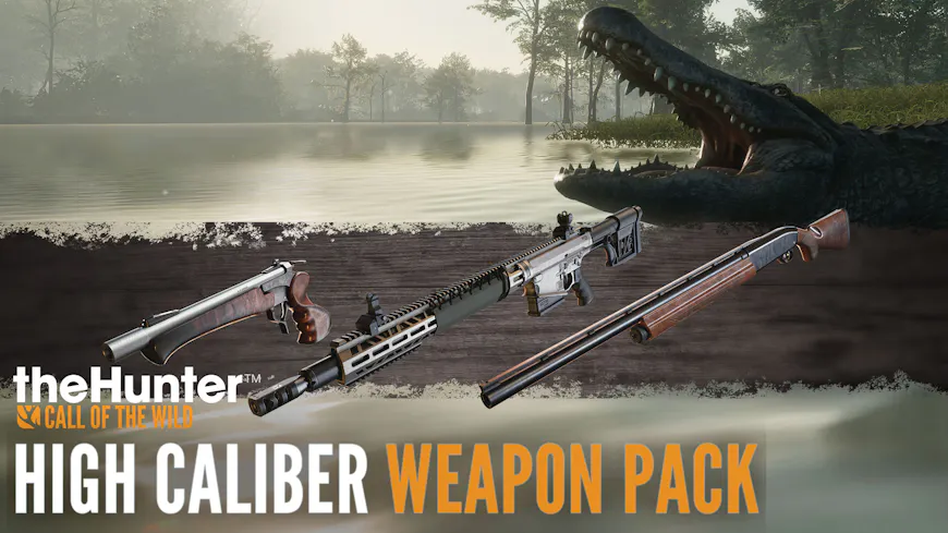 Product cover for theHunter: Call of the Wild™ - High Caliber Weapon Pack