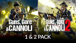 Product cover for Guns, Gore & Cannoli 1 + 2 Pack