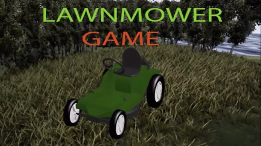 Product cover for Lawnmower Game