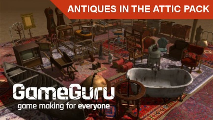 Product cover for GameGuru - Antiques In The Attic Pack
