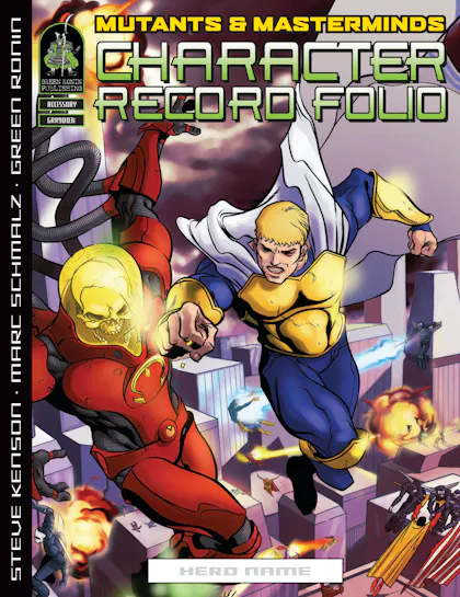 Mutants & Masterminds Character Record Folio