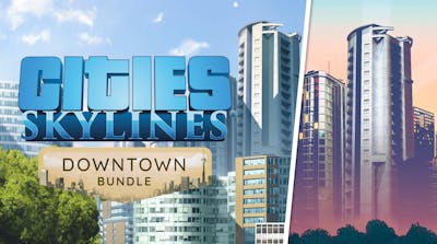 Cities Skylines Downtown Bundle Pc Mac Linux Steam Downloadable Content Fanatical