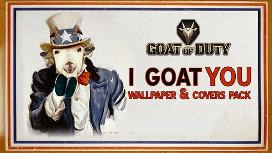 Product cover for Goat of Duty Wallpapers & Covers Pack
