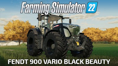Farming Simulator 22 - Fendt 900 Vario Black Beauty - DLC