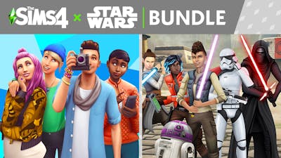 THE SIMS 4 PLUS STAR WARS JOURNEY TO BATUU BUNDLE